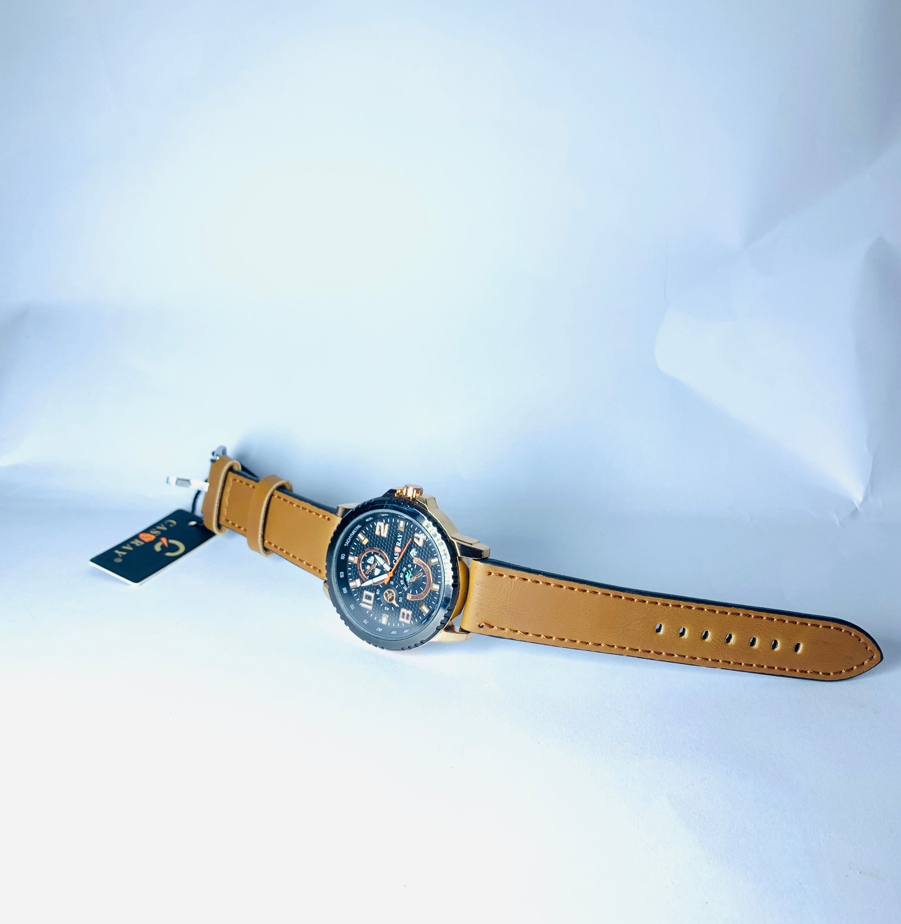 Unisex Millennium Light Brown Color Trendy Casual Watch - TIME GHAR