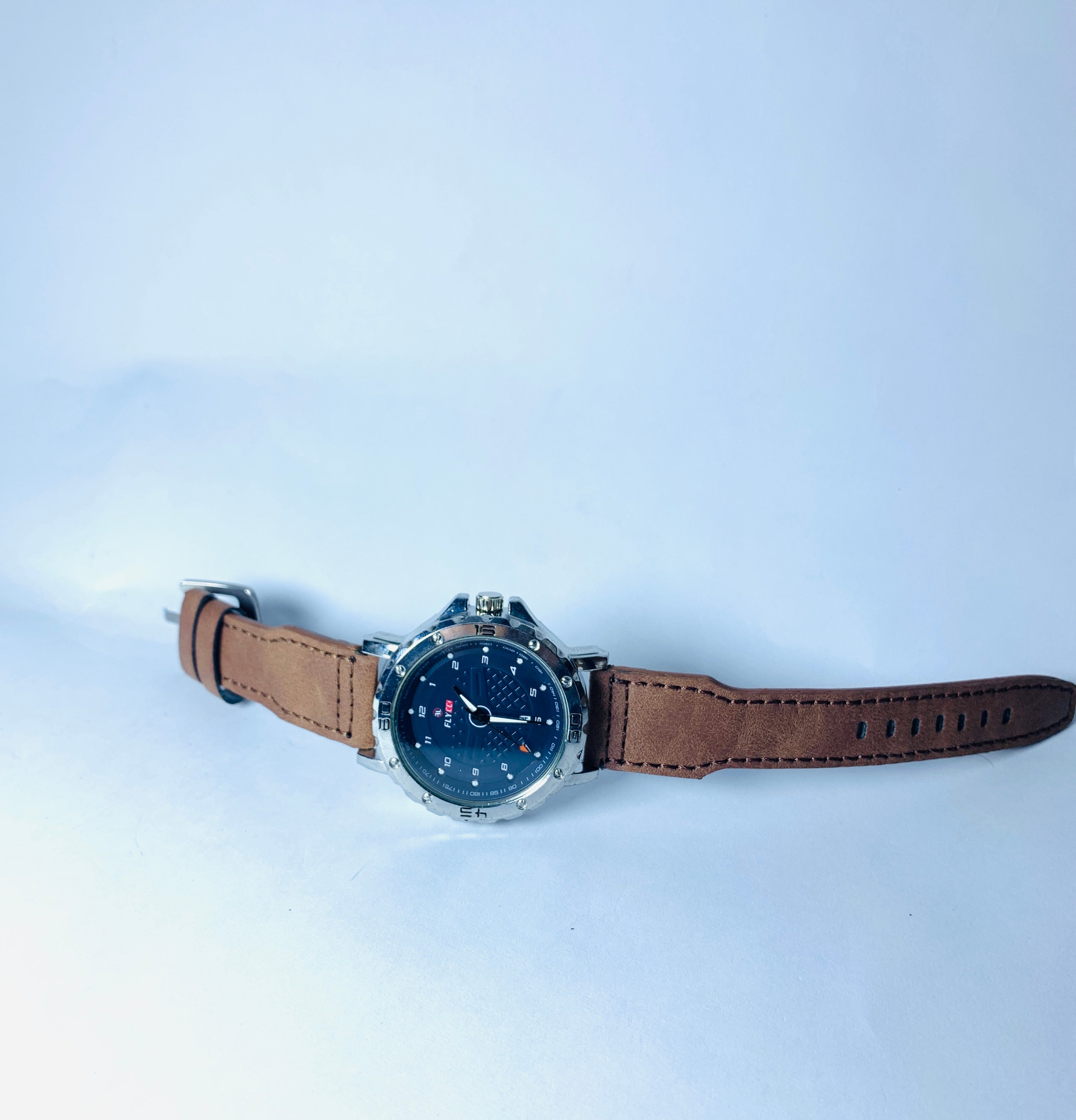 Navi Force NF9122 Blue Analog Anchor Printed Dial Men's Watch - TIME GHAR